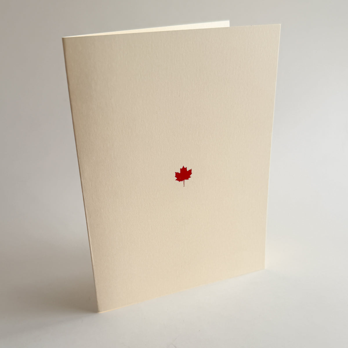 Maple Leaf Card